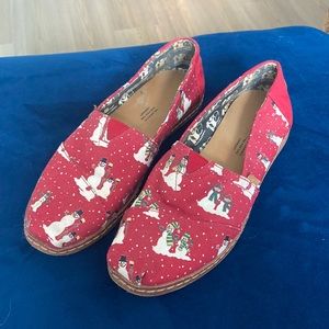 Toms Winter Christmas size 7